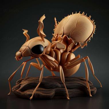 3D модель Pheidole alpestris (STL)